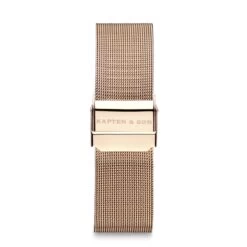 Mesh Strap Rose Gold
