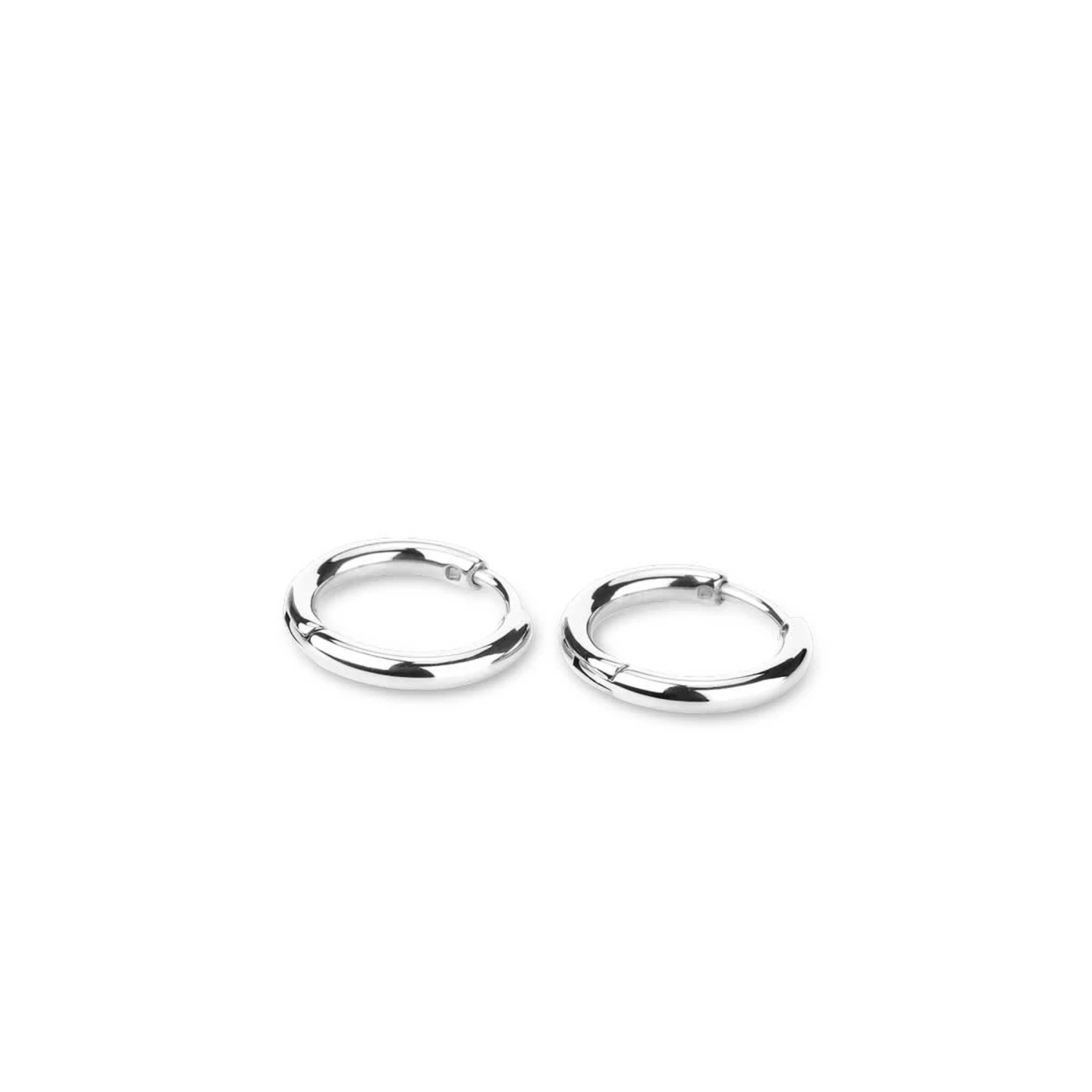 Basic Earring Hoop Silver 3 Basic Earring Hoop Silver