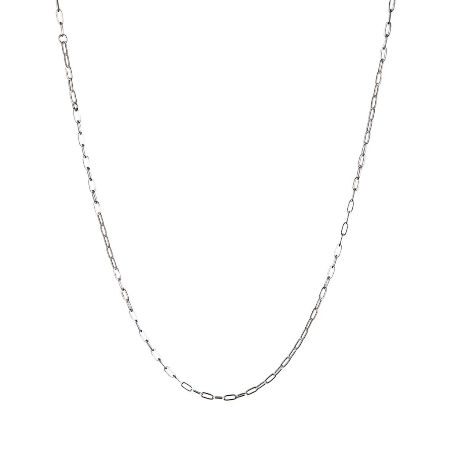 Basic Necklace Lock Silver 3 Basic Necklace Lock Silver