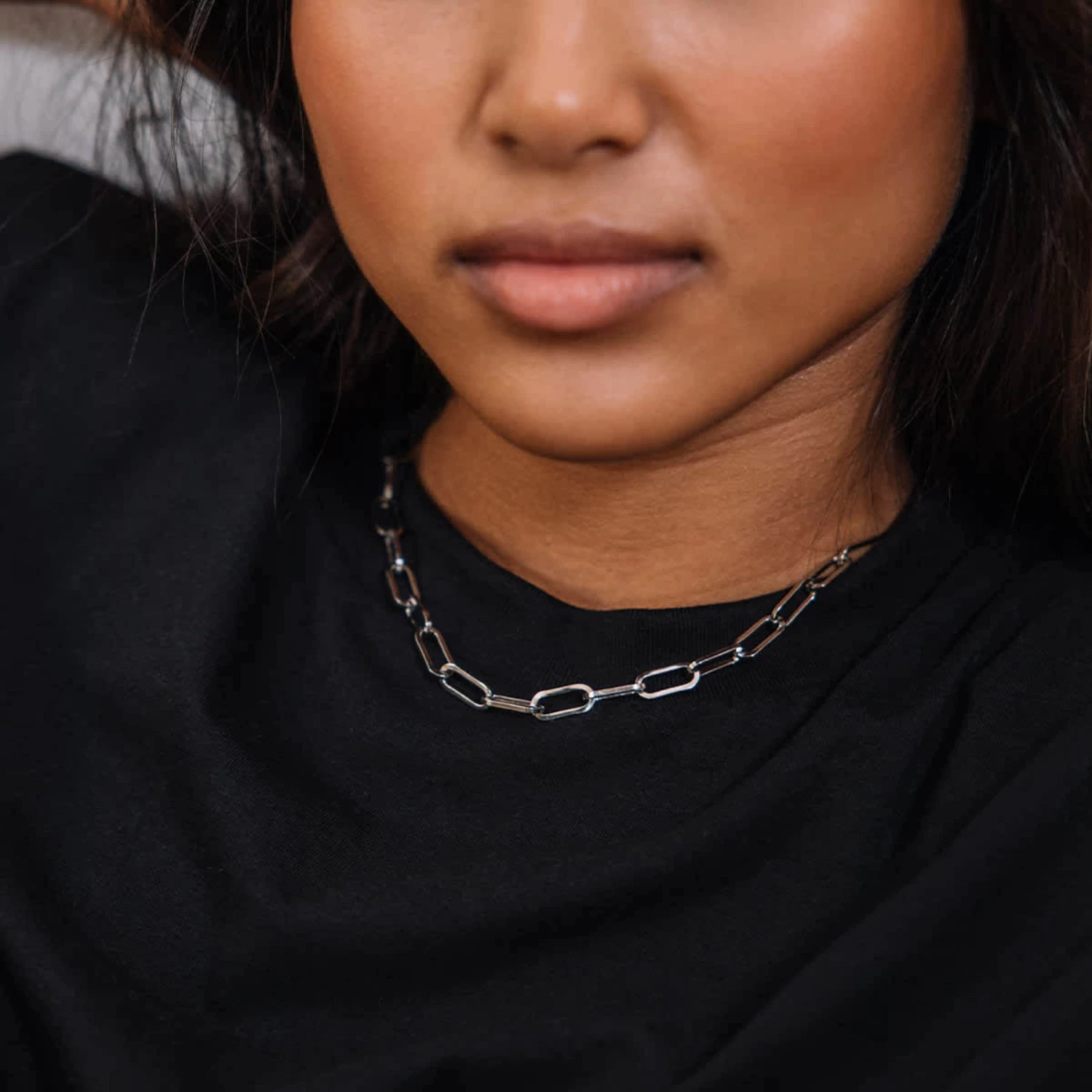 Basic Necklace Urban Bold Silver 4 Basic Necklace Urban Bold Silver - Image 2