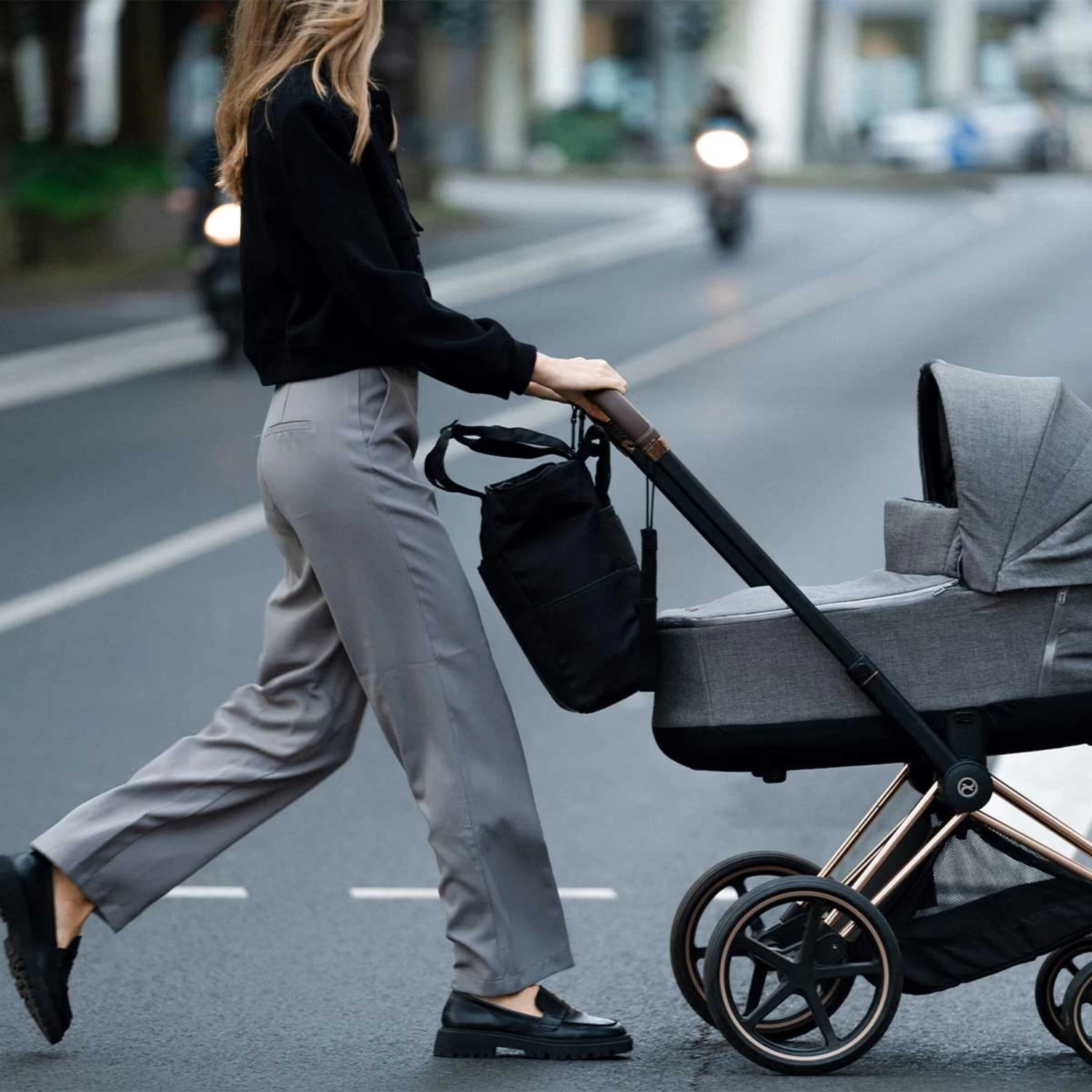 Lindby Diaper Backpack All Black 15 Lindby Diaper Backpack All Black - Image 13