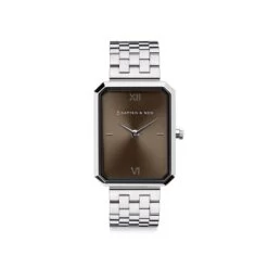 Grace Silver Brown Steel