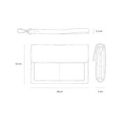 Clutch Wallet Versailles All Black -Luxury Gear Shop 5149796ee9ef131ad7170eaff5a27e34