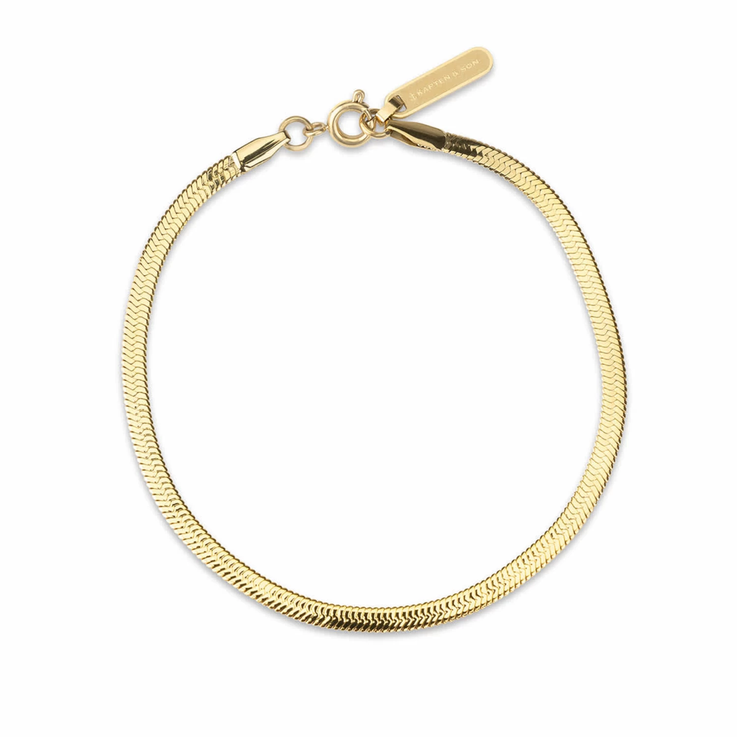 Basic Bracelet Snake Gold 3 Basic Bracelet Snake Gold