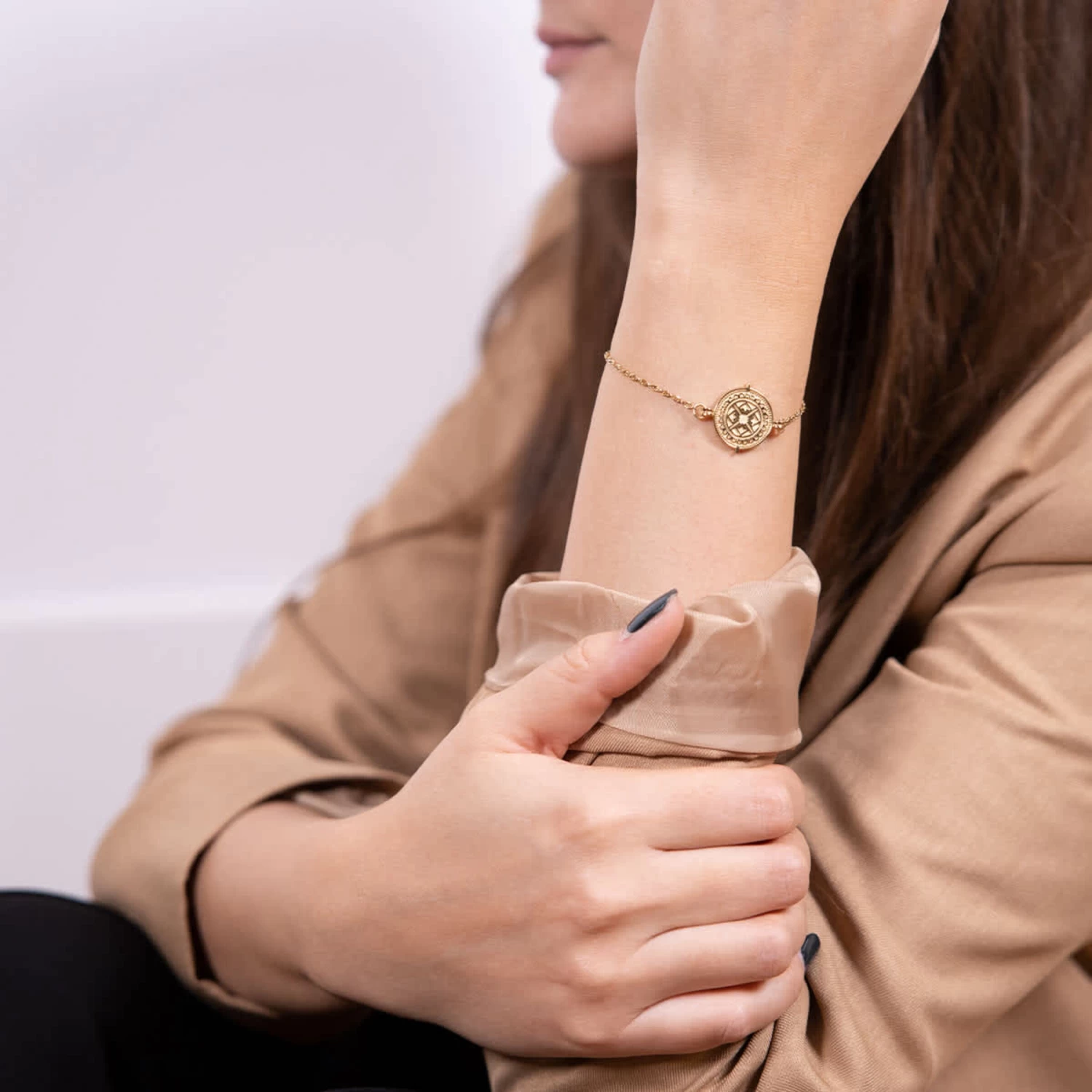 Bracelet Coin Marrakech Gold 4 Bracelet Coin Marrakech Gold - Image 2