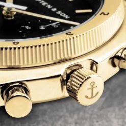 Rise Small Gold Black Steel -Luxury Gear Shop 629b24939b5efffe54da42a2af15b7f8