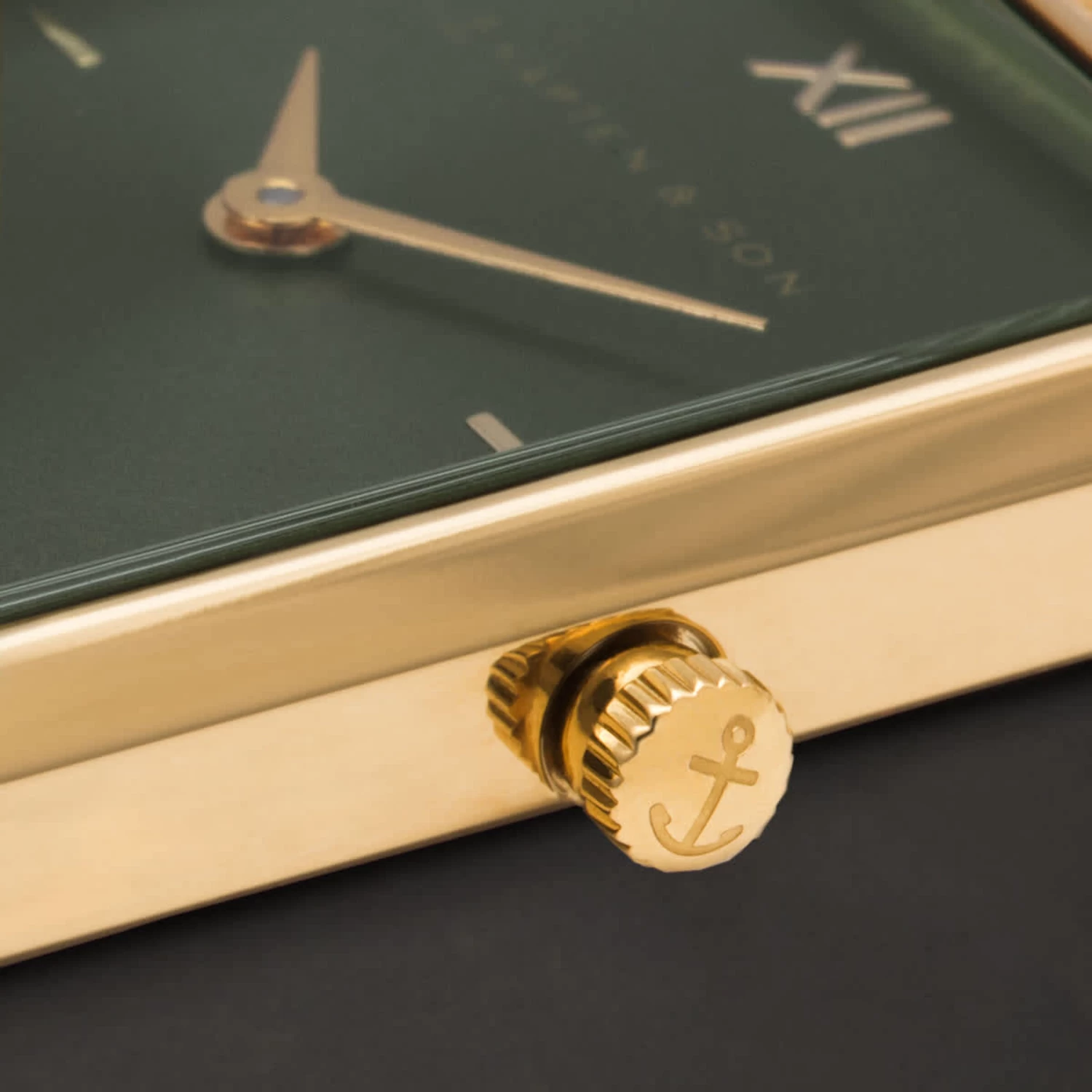 Grace Gold Green Woven Steel 6 Grace Gold Green Woven Steel - Image 4