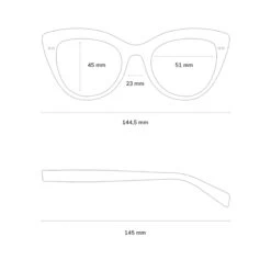 Sofia All Black Mit Sehstärke -Luxury Gear Shop 80a286b4fd28c311ae80717b79e7defc