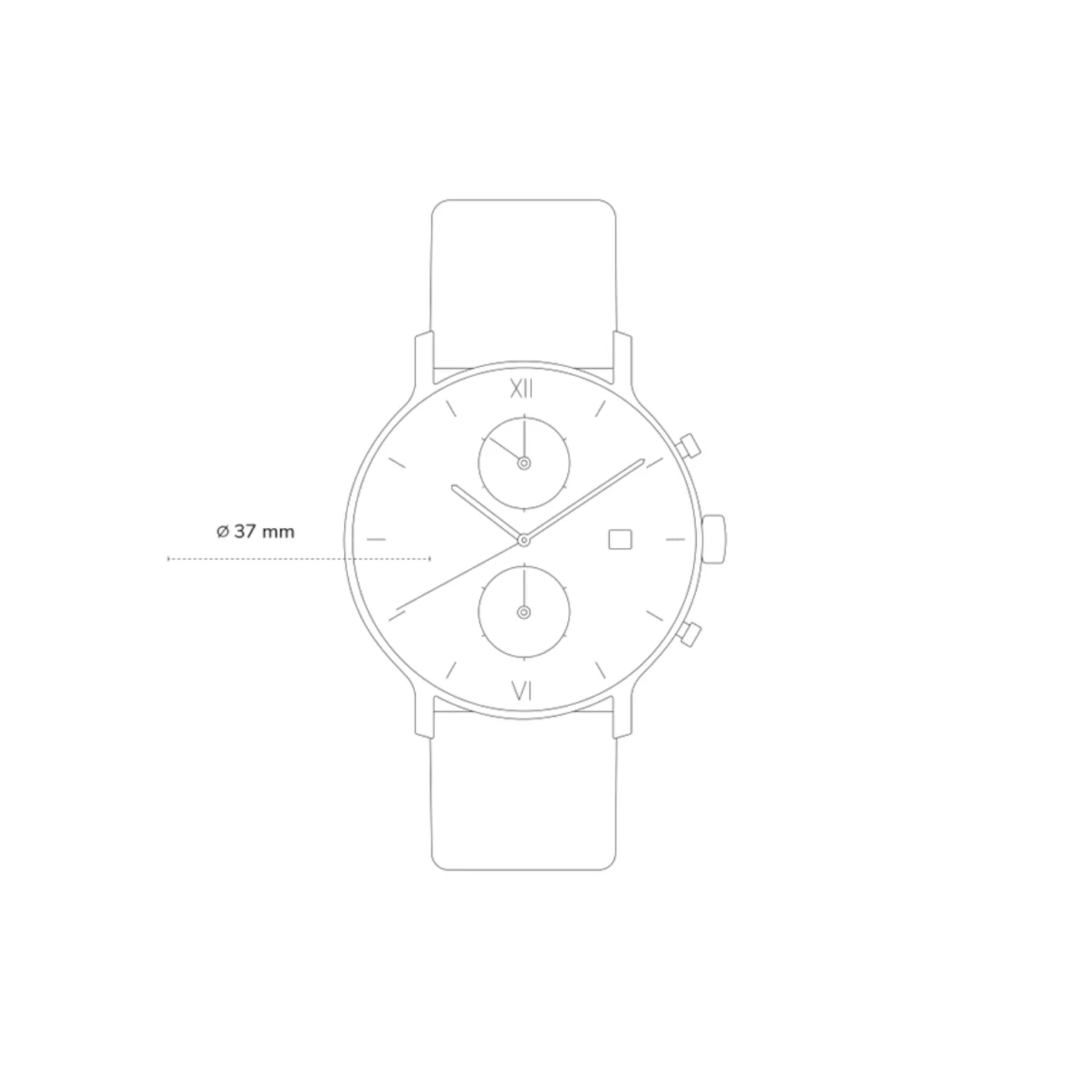 Chrono Small Silver Bicolor Steel 8 Chrono Small Silver Bicolor Steel - Image 6