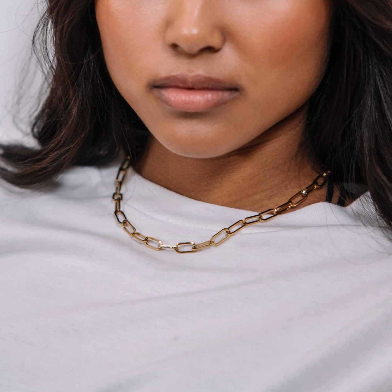 Basic Necklace Urban Bold Gold 4 Basic Necklace Urban Bold Gold - Image 2