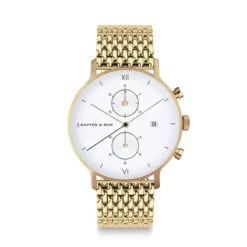 Chrono Gold Woven Steel