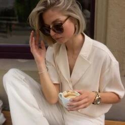 Rise Small Light Gold Cream Steel -Luxury Gear Shop c584f7b63b83ee64778ffd417dcda6c5