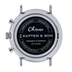 Chrono Small Silver Bicolor Steel 12 Chrono Small Silver Bicolor Steel -Luxury Gear Shop caa85145b4d2e0eba50ff0bbfbae3c0e