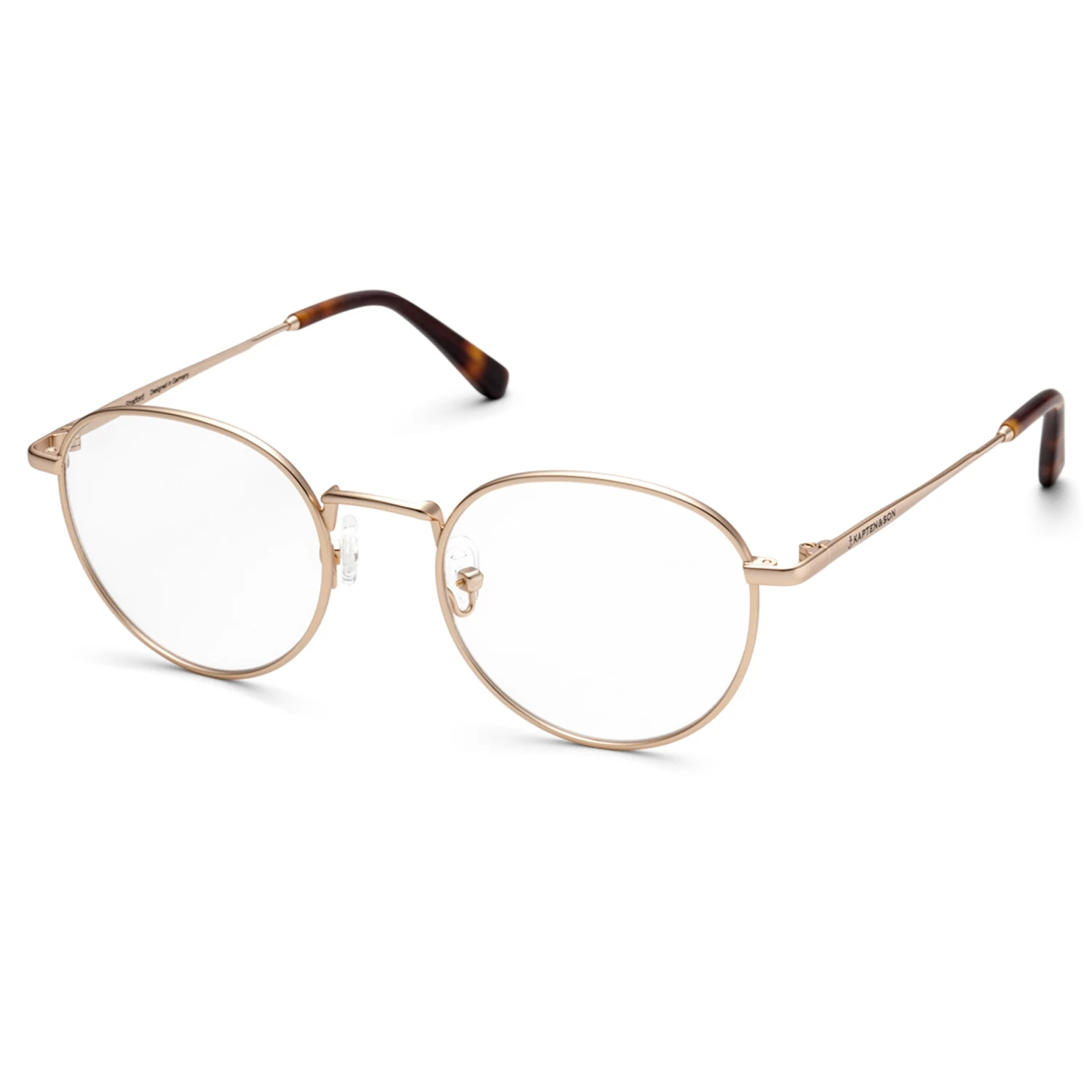 London Small Matt Gold Mit Sehstärke 3 London Small Matt Gold Mit Sehstärke