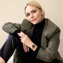 Rise Small Gold Black Steel -Luxury Gear Shop f9072ad62b5d4636be0f9357bc110dd3